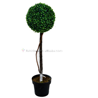 UV Proof artificial boxwood spiral tree