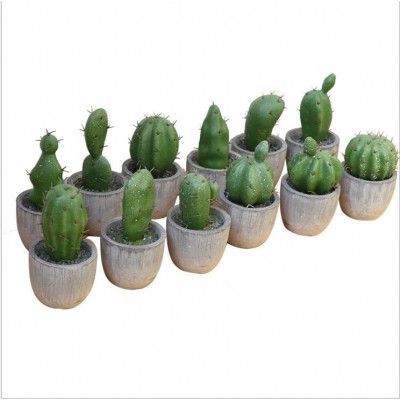 Multi Classic artificial mini cactus plants bonsai