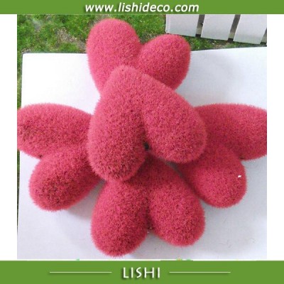 Hearted Shaped Flocked Foam Toy For wedding