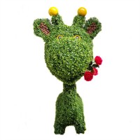 Factory direct artificial topiary fake grass animal topiary trees artificial outdoor/indoor decor