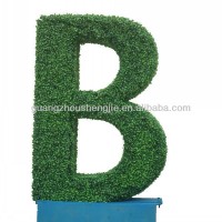 Plastic Boxwood Hedge boxwood topiary letter