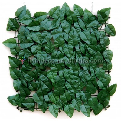 Factory supply packed in roll artificial leaf fence